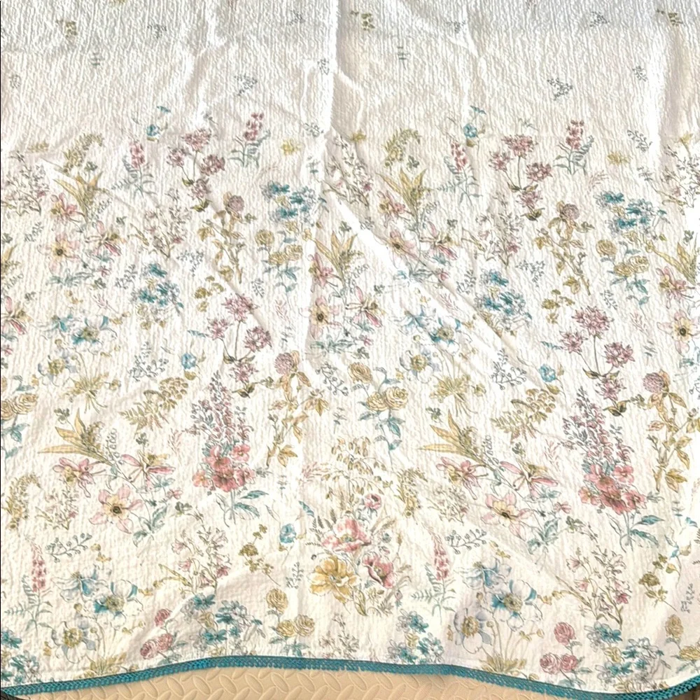 Beautiful Cotton Gauze Shabby Chic Shower Curtain